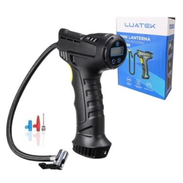 Imagem de Compressor de Ar Veicular Digital Portátil – 12V, Calibrador de Pneus com Visor LED