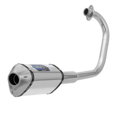 Imagem de Escapamento Pro Tork Mini 3 Titan Ks/Es-150 2004 À 2008 Curva Cromada,