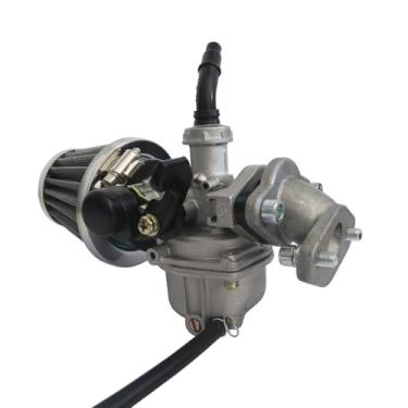 Imagem de CDHPOWER Carburador PZ19 melhorado para kit de motor a gás de dois tempos 48CC/66CC/80CC/100CC/110CC YD100/PK80/LD100/LD90/LD80 (com entrada de 48 a 40 mm)