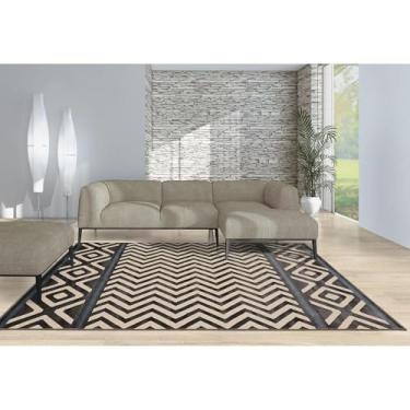 Imagem de Tapete 200x250cm Lyre Supreme Tapetes São Carlos Ethnic Carbon