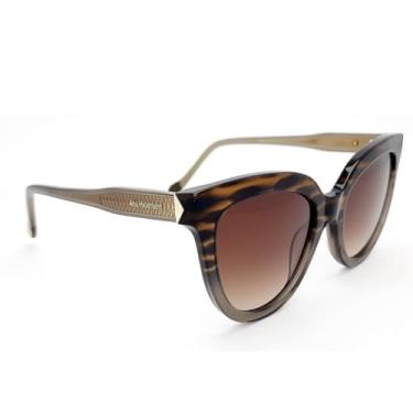 Imagem de Óculos Solar Ana Hickmann Ah90036 G22 - Retrô Feminino