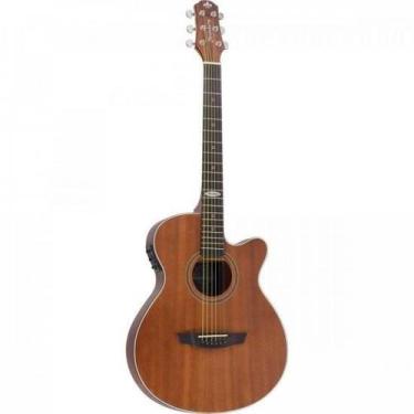 Imagem de Violão Eletroacústico Strinberg Sf200c Aço Mogno Satin