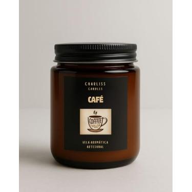 Imagem de Vela Aromática Café - 180g | Saquinho de algodão + mini vela