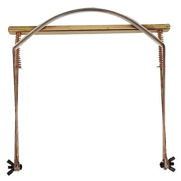 Imagem de Suporte de pescoço ajustável de gaita de gaita 24 buracos acessórios profissionais de instrumentos de (24 buracos de ouro)