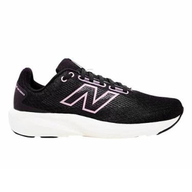 Imagem de Tenis feminino new balance 413 v3, Preto, Rosa, 37