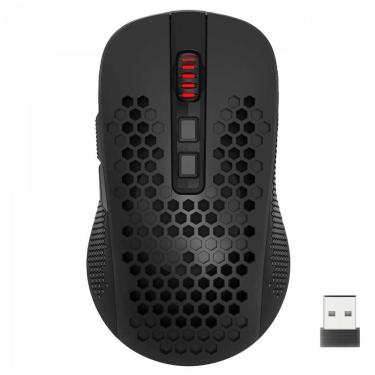 Imagem de Mouse Gamer Sem Fio Redragon Hana - 7200dpi - Sensor PAW 3104 - Iluminação RGB - Preto - M694-RGB