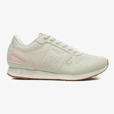 Imagem de Tênis Fila Classic Runner SL Feminino - Branco e Rosa, 34