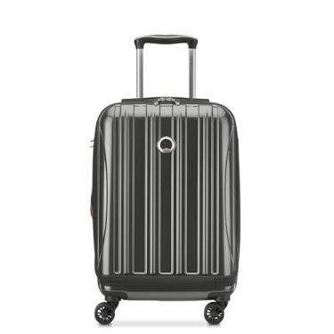 Imagem de DELSEY Paris Mala Helium Aero Rígida Expansível com Rodas Giratórias, Carvão Escovado, Carry-On 19 Inch, Mala Helium Aero Hardside expansível com rodas giratórias