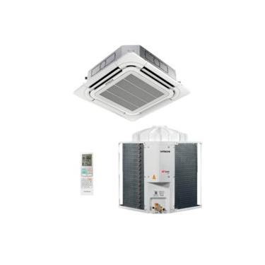 Imagem de Ar Condicionado Split Cassete 4 Vias Hitachi Air Core 500 48000 BTUs Frio SCI48I7F - 380V Trifásico
