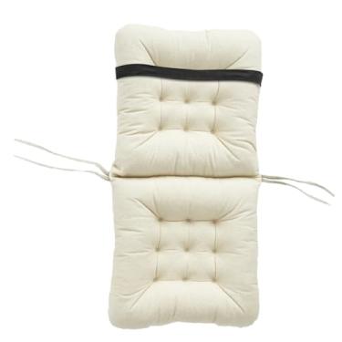 Imagem de Almofada Para Cadeira De Escritório - Almofadas De Assento Para Cadeiras De Escritório | Suporte Lombar para Conforto em Longas Horas Sentado Interior Casa Quarto Sala de Estar Sala de Jantar Dormitór