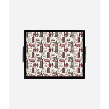 Imagem de Bandeja Estampada 30X37 - I Love London