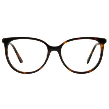 Imagem de Armação Bulget Bg7111 G21 Marrom Mesclado 52 Bg 7111 Redondo