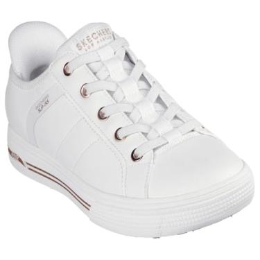 Imagem de Skechers Tênis feminino Arcade – Ease-n Hands Free Slip-ins, Branco, 38