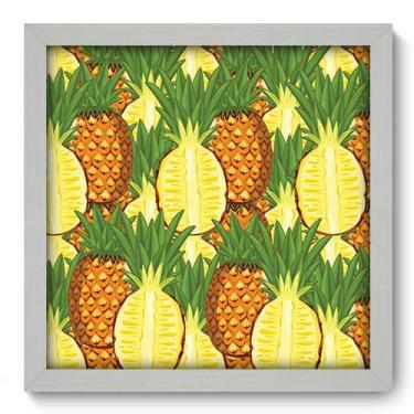 Imagem de Quadro Decorativo - Abacaxi - 33cm x 33cm - 349qdcb - Allodi