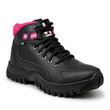 Imagem de Tênis Feminino Cano Curto Anna Andrade Bota Segurança Adventure Cor:Rosa;Tamanho:37;Gênero:Feminino