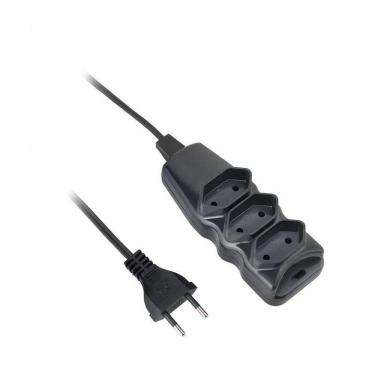 Imagem de Extensão Elétrica Elgin 3 Tomadas - 2pinos - 10metros [F108]