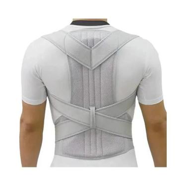 Imagem de Cinto De Suporte Lombar Ajustável, Colete Corretor De Postura, Suporte