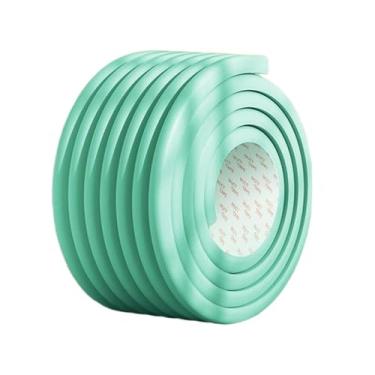 Imagem de IEUDNS Protetores de canto macios para esca de beliche, protetores de canto em tira faça você mesmo, capa de espuma para escada de beliche, acolchoamento, Luz Verde
