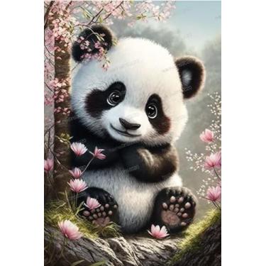 Imagem de RMSGOZO Quebra-Cabeça De 1000 Peças Animais Para Crianças - Sakura Panda, Madeira 3D Ecológico Adultos, Brinquedos Interativos Adolescentes, Cada Um É Único