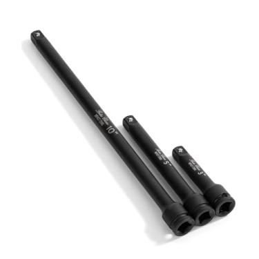 Imagem de Bates- Conjunto de adaptadores de soquete de impacto, 3 peças, 1/10.2 cm, 3/20.3 cm e 1/5.1 cm, com suporte, conjunto de adaptadores de soquete, adaptador de soquete para furadeira, adaptador de