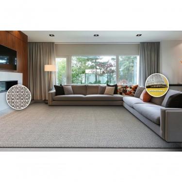 Imagem de Mega Tapete Quadrado Artesanal Look Ibisco-a 215x215 Cm