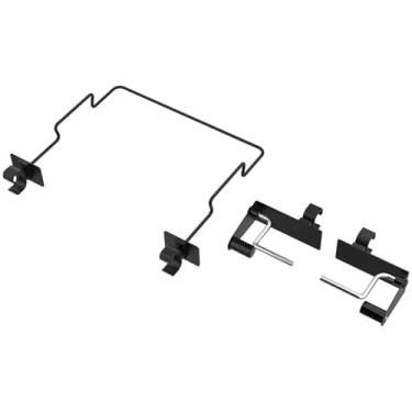 Imagem de Kit organizador para churrasqueiras Weber – Suporte de toalha de papel, suporte de saco de lixo, adequado para chapa Weber Slate 71 cm 76 cm 91 cm resistente à ferrugem, acessórios de chapa