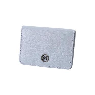 Imagem de Carteira Porta Cartão Slim Fino 100% Couro Mariart 554 Azul