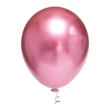 Imagem de Balão 9 Alumínio Pink 25un - Happy Day