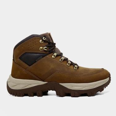 Imagem de Bota Couro Macboot Savara 06 Masculina, Marrom, Bege, 39