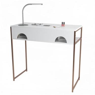 Imagem de Mesa Manicure Nail Designer Várias Cores Industrial Sugnails Com Sugad