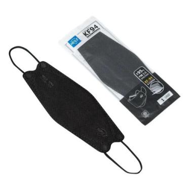 Imagem de Máscara K N95 KF94 com certificação coreana GB2626-2019 20 unidades - 