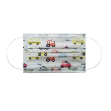 Imagem de Máscara facial descartável Máscaras descartáveis impressas para crianç