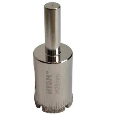 Imagem de Serra Copo Diamantada 20Mm Porcelanato Cerâmica Vidro Htom