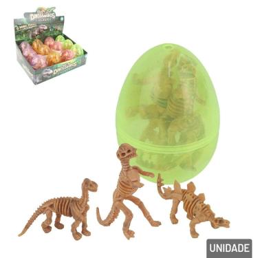 Imagem de OVO Surpresa 03 Peças Fóssil de Dinossauro - Tudo em Caixa
