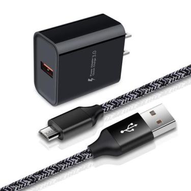 Imagem de Carregador ABCPOW Adaptive Fast Charger para Samsung Galaxy S7 Edge S6