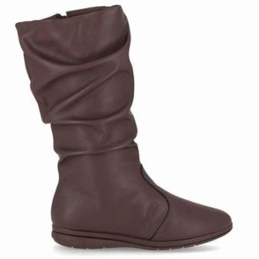 Imagem de Bota Feminina Cano Médio Madeira Piccadilly 261025-12-Feminino