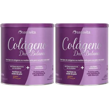 Imagem de Kit 2X Colágeno Duo Balance - 285g Neutro - Sanavita-Masculino