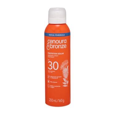 Imagem de Protetor Solar Aerossol Spray FPS 30 Cenoura & Bronze 200ml