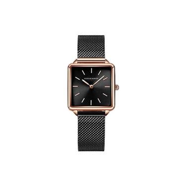 Imagem de Relógio De Pulso Feminino 108 Quadrado Quartzo