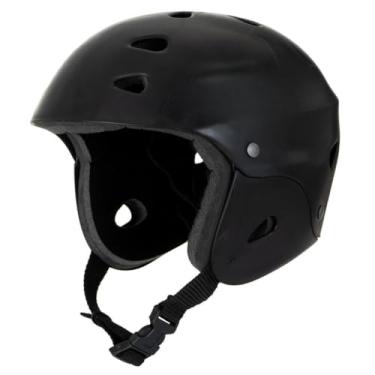 Imagem de Capacete Profissional com Protetor de Orelha para Skate Patins Patinete Bike(PRETO P)
