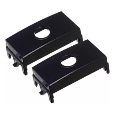 Imagem de Modulo Saida de Fio 2 Unidades Ebony Sleek - MARGIRIUS