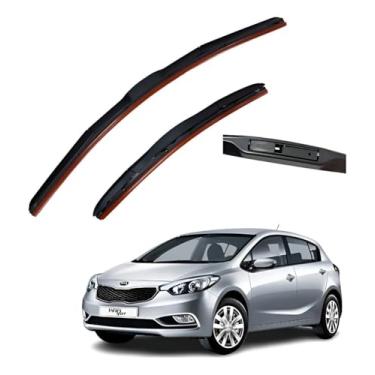 Imagem de Jogo Palheta Limpador De Parabrisa Kia Cerato 2013 2014 2015 2016 Modelo Original