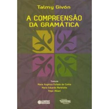 Imagem de Livro - A compreensão da gramática