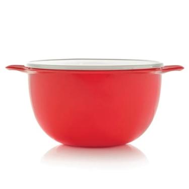 Imagem de Tupperware Thatsa Mega Bowl Tigela de mistura 42 xícaras 10L Chili Red