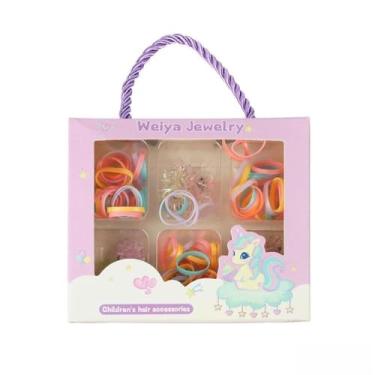 Imagem de Kit de Acessórios para Cabelo Infantil120 peças