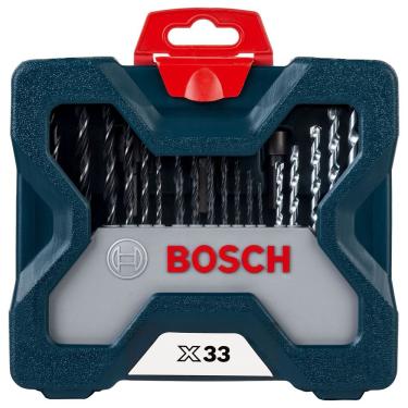 Imagem de Jogo De Pontas E Brocas Bosch X-line 33 Peças 2607017398 Profissional E Completo
