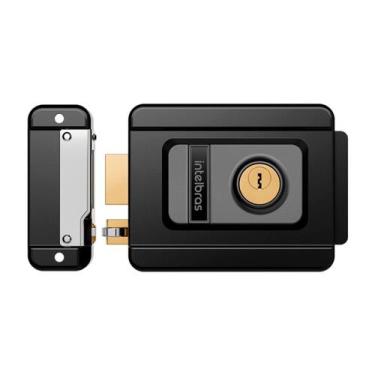 Imagem de Fechadura Eletrica De Sobrepor Fx 1500 Preta 4679061 - INTELBRAS