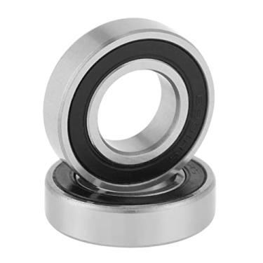 Imagem de FTVOGUE Rolamento Selado de Borracha de 10 Unidades 6901-2RS, 12x24x6mm, Rolamentos de Esferas Profundos Com Pequena Fricção e Alta Velocidade de Rotação, para Peças Mecânicas, Cargas Radiais e