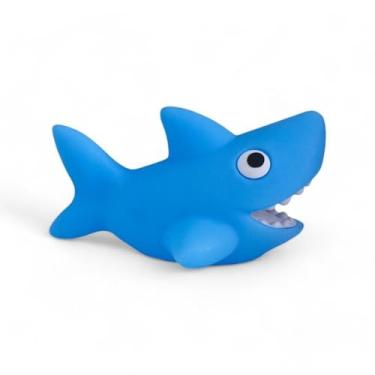 Imagem de Luminária de Mesa 3D Little Shark - Abajur LED Infantil Tubarão Bebê, Luz Noturna Segura e Decorativa para Quarto de Crianças