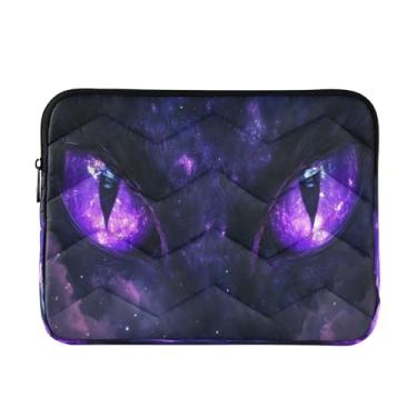 Imagem de STAYTOP Capa para laptop Dragon Eyes macia e resistente a impactos, bolsa protetora para notebook de 13 a 14 polegadas
